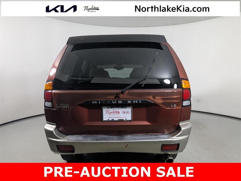 used 2000 Mitsubishi Montero Sport car, priced at $3,995