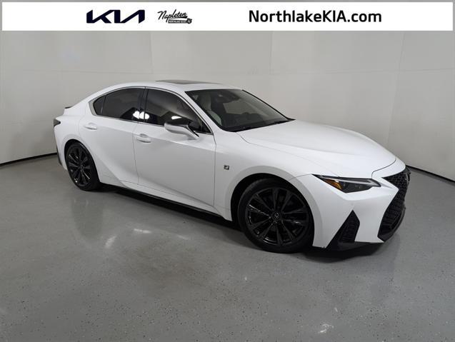 used 2021 Lexus IS 350 car, priced at $36,491