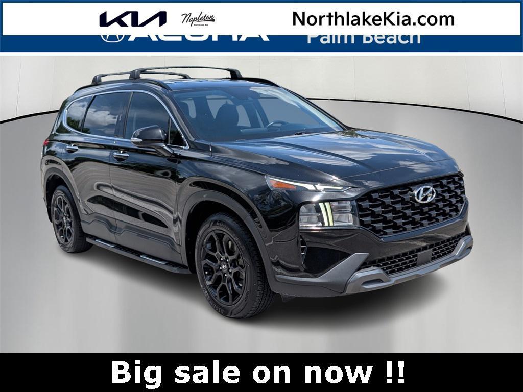 used 2022 Hyundai Santa Fe car, priced at $15,995