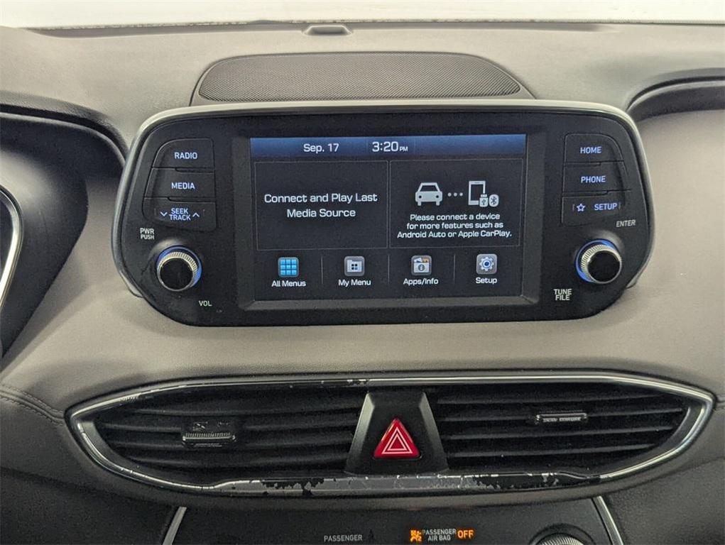 used 2020 Hyundai Santa Fe car, priced at $11,995