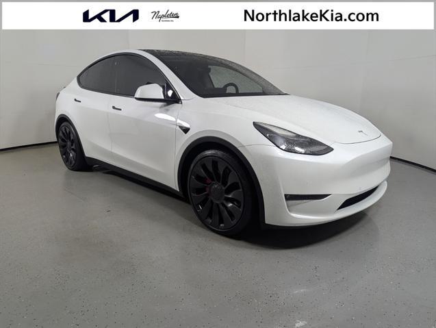 used 2022 Tesla Model Y car, priced at $25,995