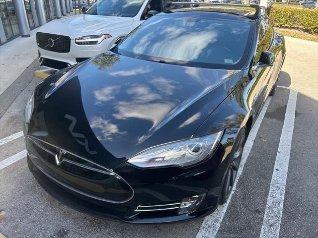 used 2014 Tesla Model S car, priced at $16,995