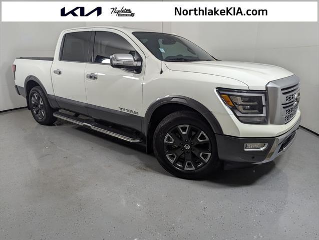 used 2021 Nissan Titan car, priced at $34,995