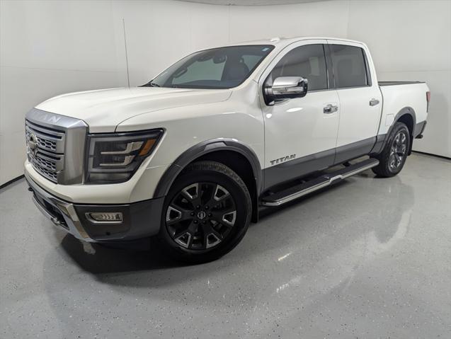 used 2021 Nissan Titan car, priced at $34,995