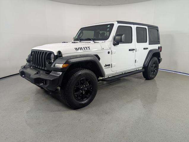 used 2020 Jeep Wrangler Unlimited car, priced at $24,991