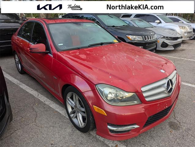 used 2012 Mercedes-Benz C-Class car, priced at $6,991