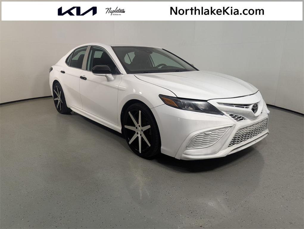 used 2021 Toyota Camry car, priced at $17,491