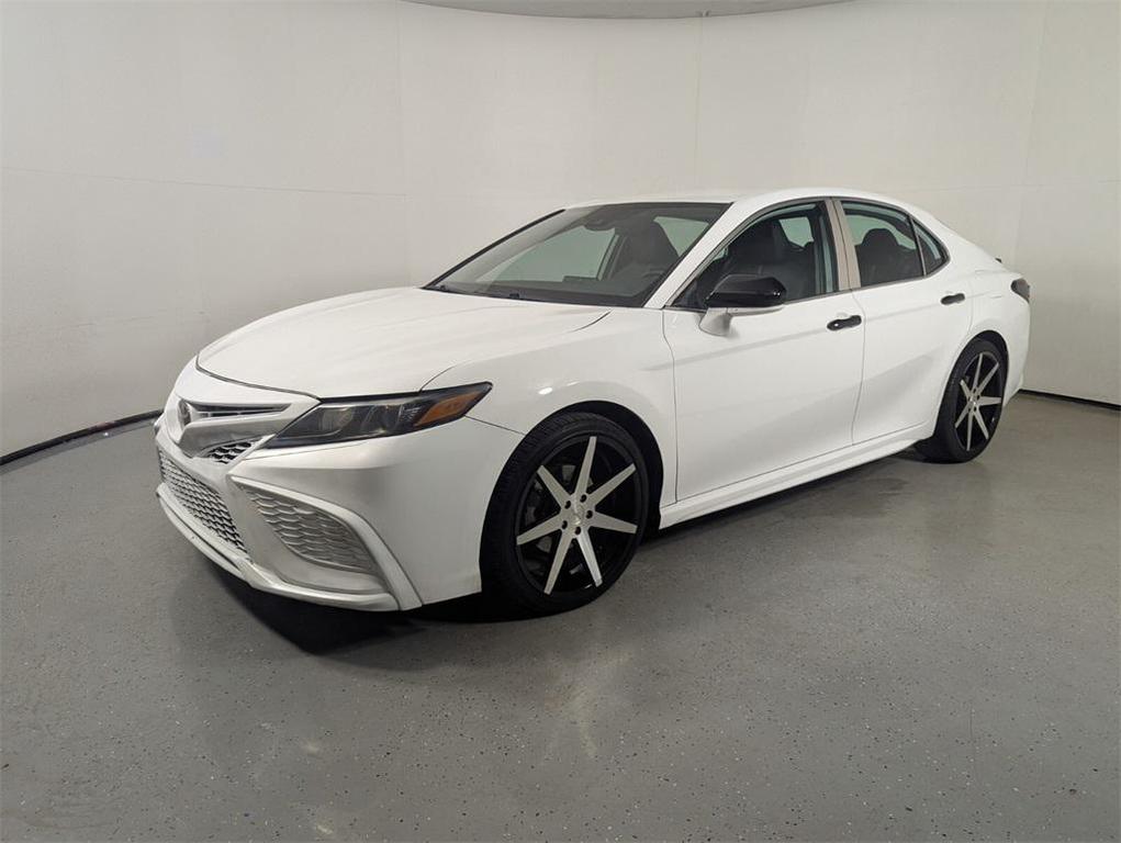 used 2021 Toyota Camry car, priced at $17,491
