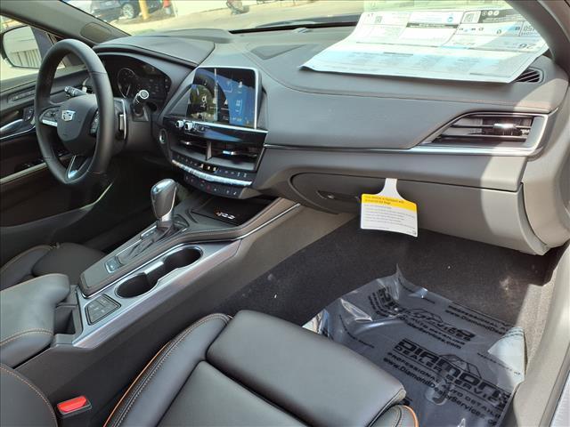 new 2025 Cadillac CT4 car, priced at $45,815