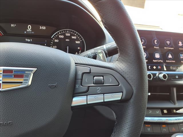 new 2025 Cadillac CT4 car, priced at $45,815