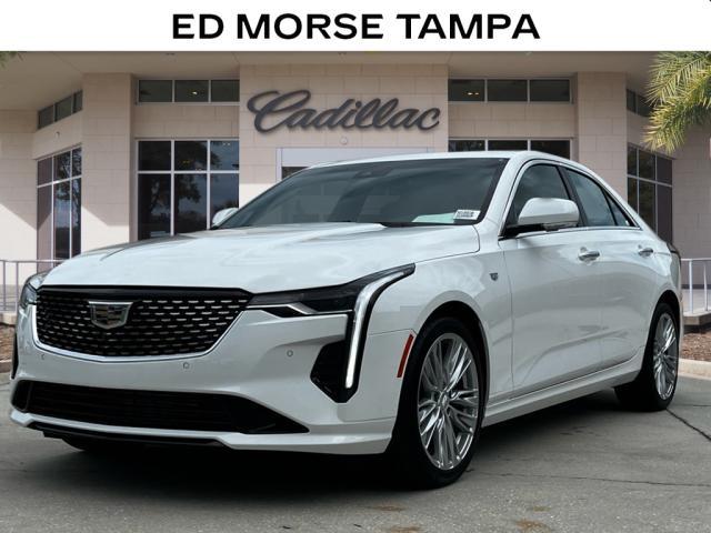 new 2025 Cadillac CT4 car, priced at $42,490