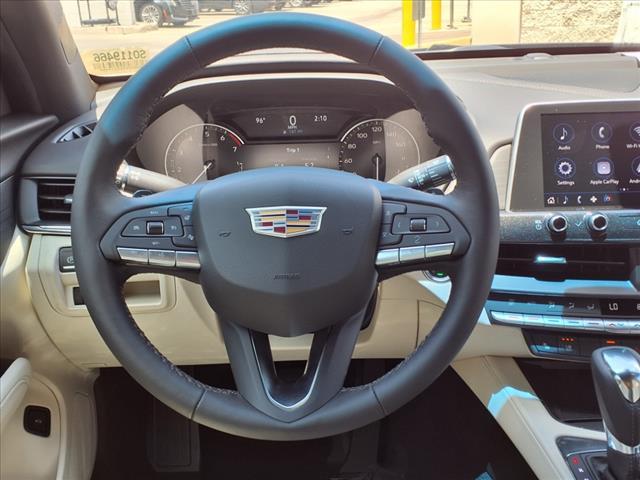 new 2025 Cadillac CT4 car, priced at $43,115