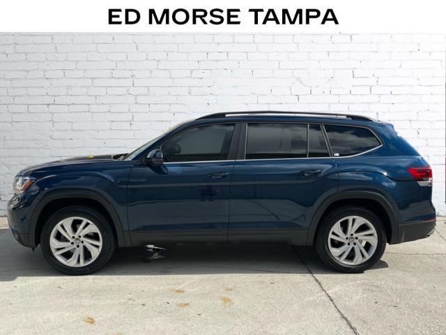 used 2021 Volkswagen Atlas car, priced at $24,693