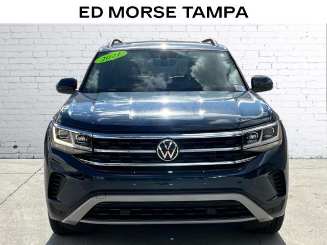 used 2021 Volkswagen Atlas car, priced at $24,693