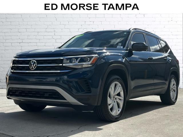 used 2021 Volkswagen Atlas car, priced at $24,693