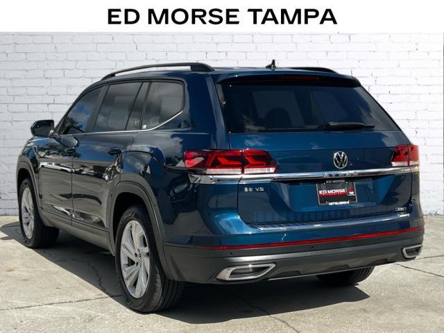 used 2021 Volkswagen Atlas car, priced at $24,693