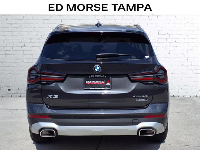 used 2022 BMW X3 car, priced at $36,007
