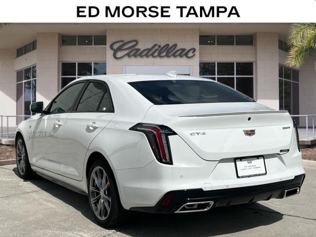 new 2025 Cadillac CT4 car, priced at $45,290