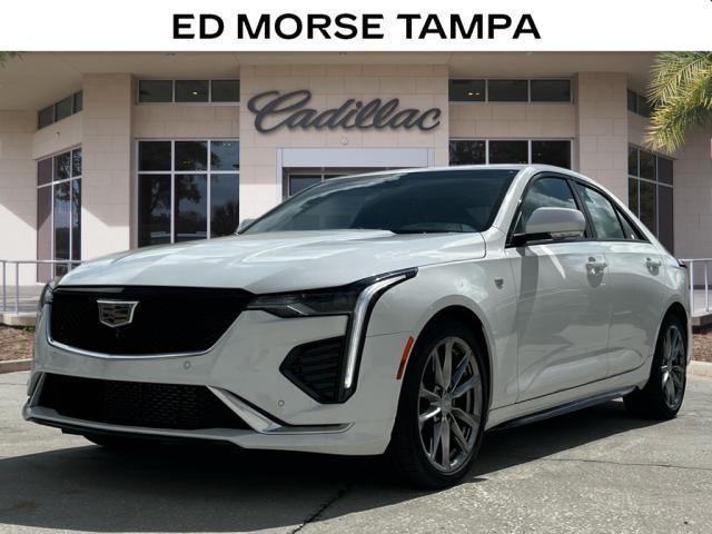 new 2025 Cadillac CT4 car, priced at $45,290