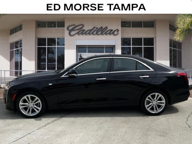 new 2025 Cadillac CT4 car, priced at $36,490