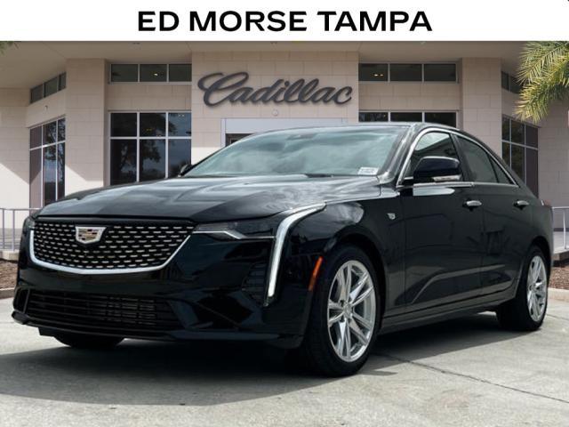 new 2025 Cadillac CT4 car, priced at $36,490