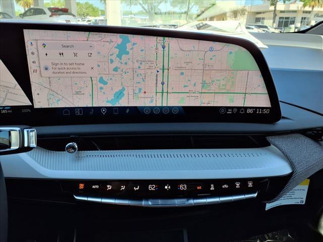 new 2025 Cadillac OPTIQ car, priced at $59,015