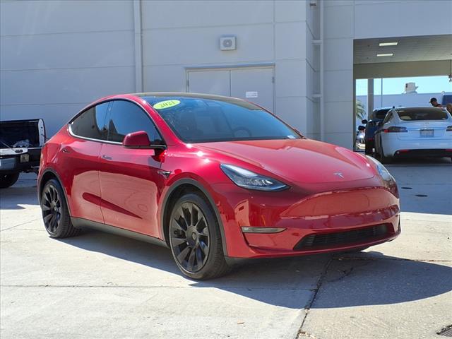 used 2021 Tesla Model Y car, priced at $28,797