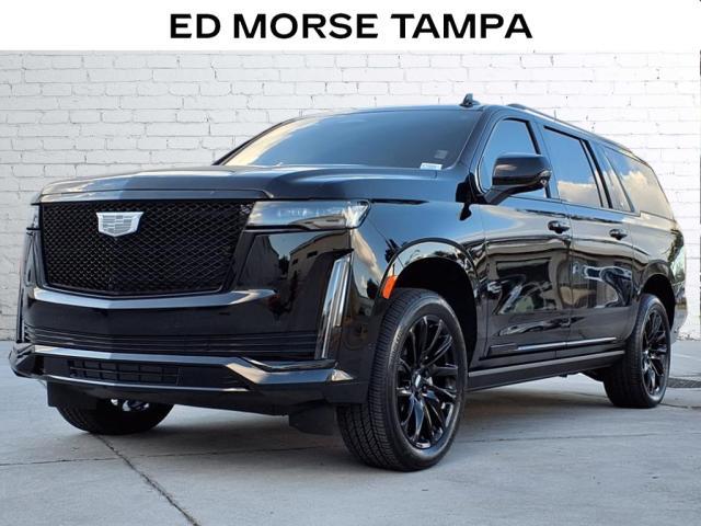 used 2024 Cadillac Escalade ESV car, priced at $112,828