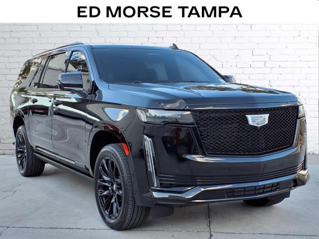 used 2024 Cadillac Escalade ESV car, priced at $112,430