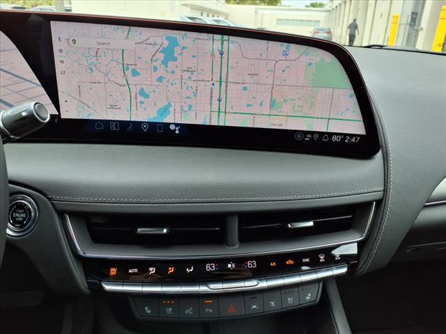 new 2025 Cadillac CT5 car, priced at $50,615