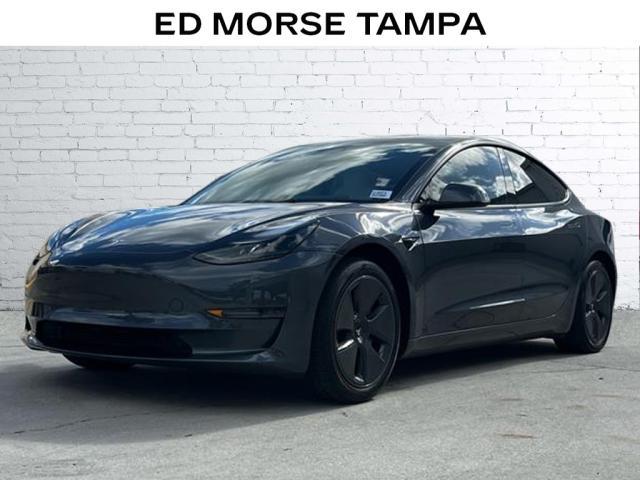 used 2023 Tesla Model 3 car, priced at $28,122