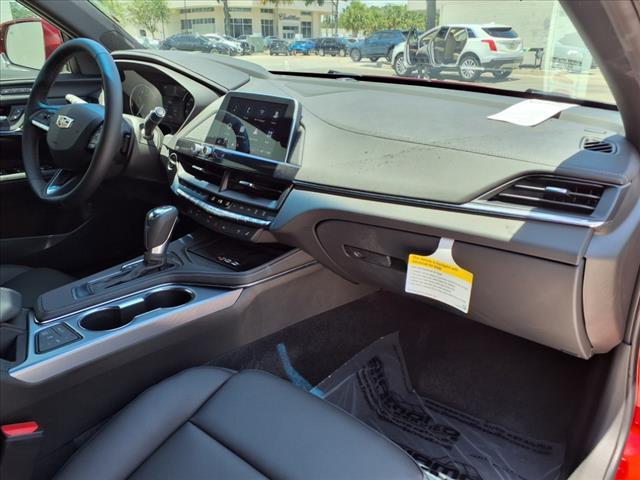 new 2025 Cadillac CT4 car, priced at $43,715