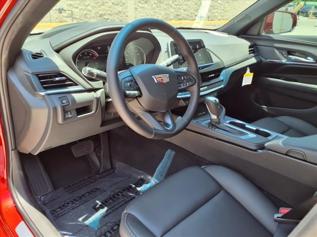new 2025 Cadillac CT4 car, priced at $43,715