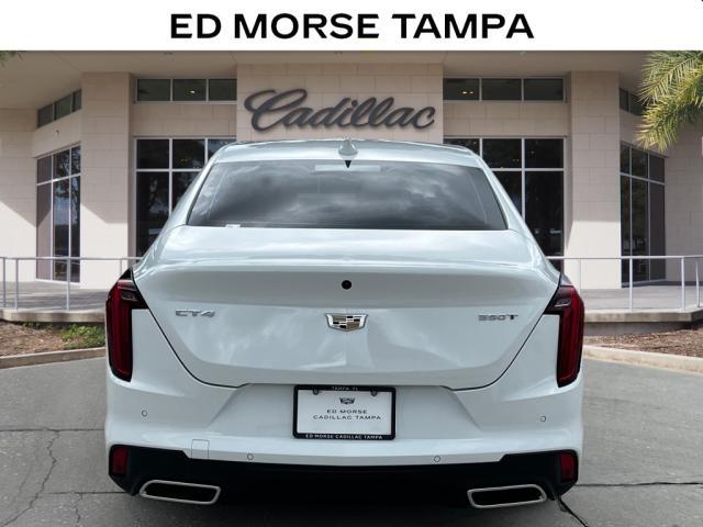 new 2025 Cadillac CT4 car, priced at $42,590