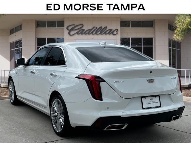 new 2025 Cadillac CT4 car, priced at $42,590
