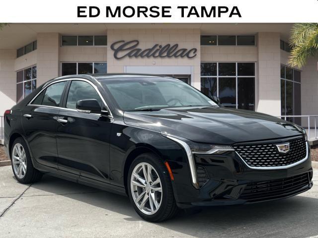 new 2025 Cadillac CT4 car, priced at $36,490