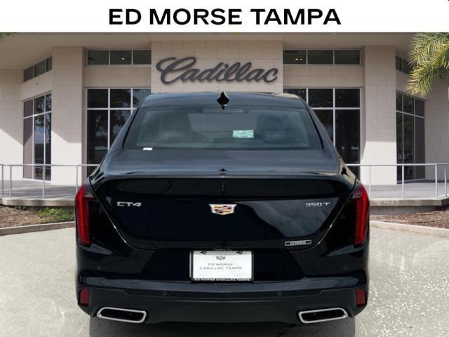 new 2025 Cadillac CT4 car, priced at $36,490