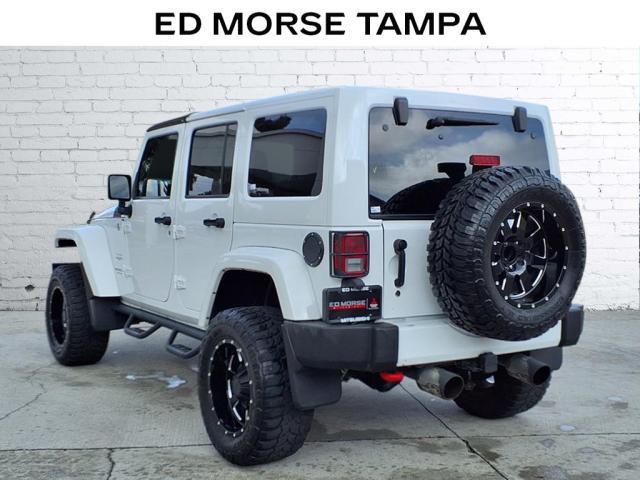 used 2015 Jeep Wrangler Unlimited car, priced at $14,893