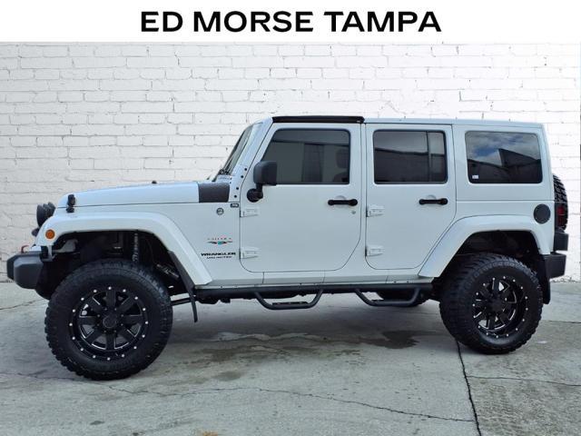 used 2015 Jeep Wrangler Unlimited car, priced at $14,893