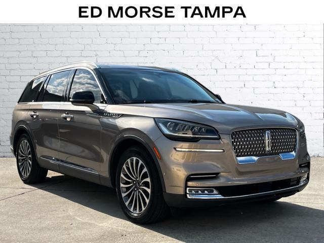 used 2021 Lincoln Aviator car, priced at $38,390