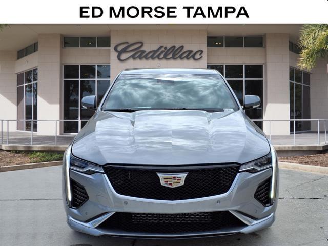 new 2025 Cadillac CT4 car, priced at $45,815