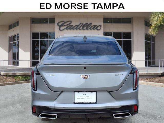 new 2025 Cadillac CT4 car, priced at $45,815