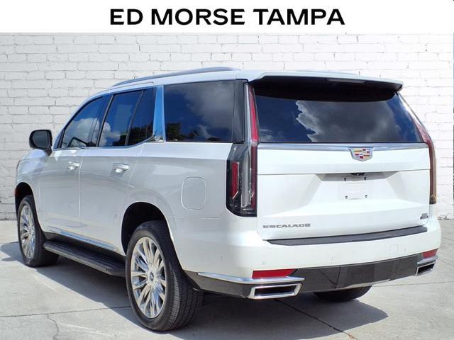 used 2021 Cadillac Escalade car, priced at $61,997