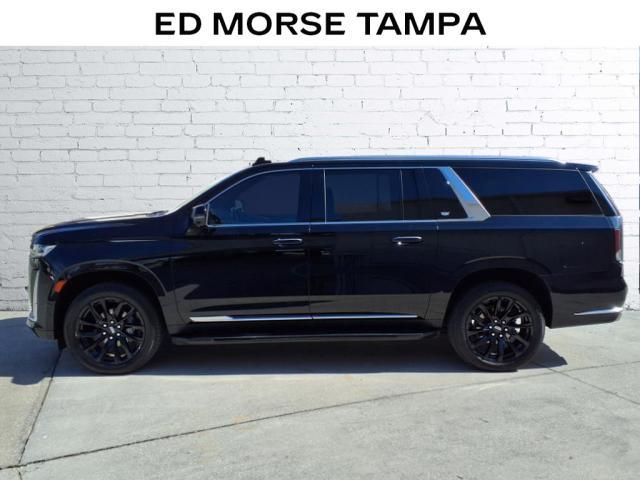 used 2021 Cadillac Escalade ESV car, priced at $64,786