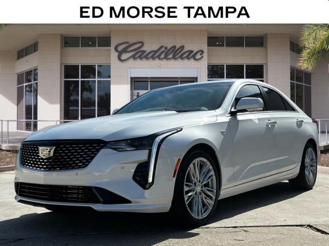 new 2025 Cadillac CT4 car, priced at $44,765