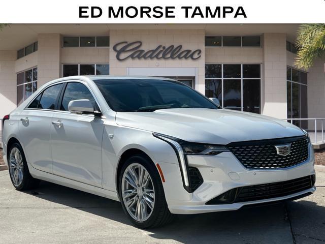 new 2025 Cadillac CT4 car, priced at $44,765