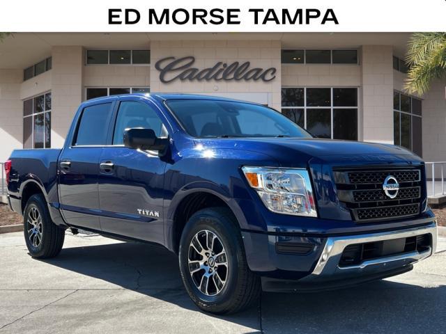 used 2022 Nissan Titan car, priced at $28,982