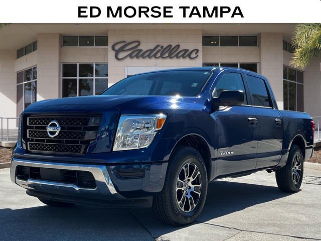 used 2022 Nissan Titan car, priced at $28,982