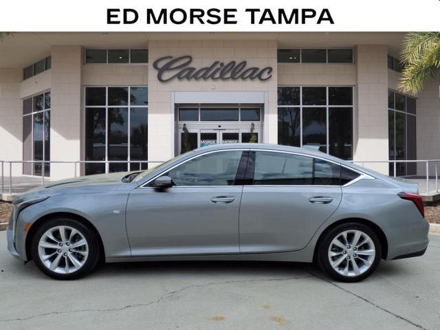 new 2025 Cadillac CT5 car, priced at $50,615
