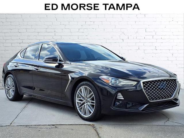 used 2021 Genesis G70 car, priced at $23,052